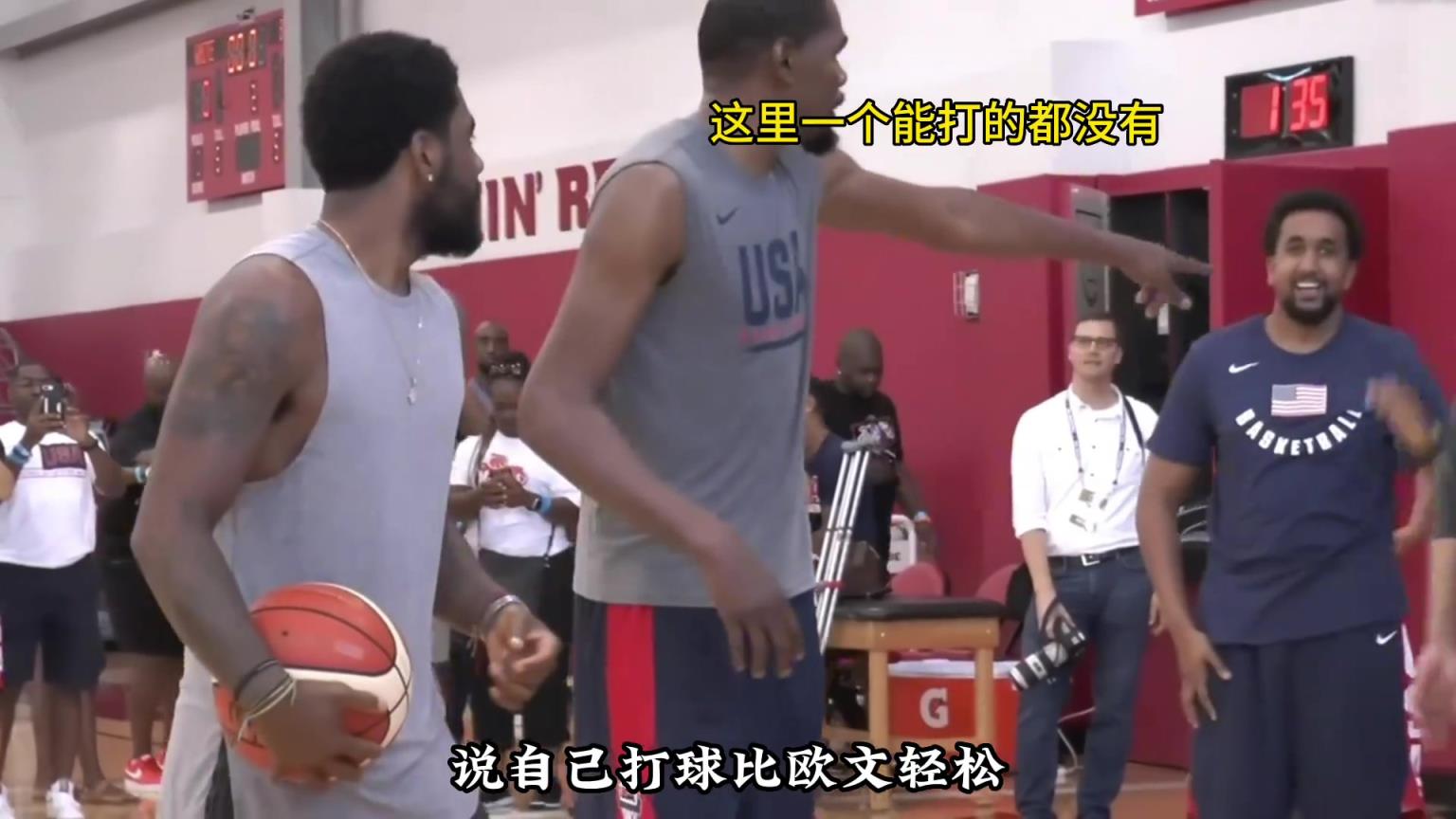 仅用一招就轻松打爆NBA各路球星，杜兰特单打究竟什么水平