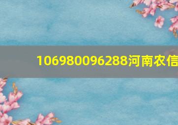 106980096288河南农信