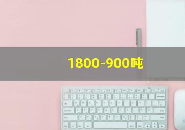 1800-900吨