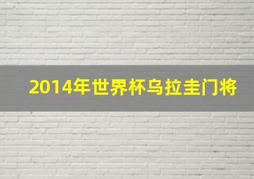 2014年世界杯乌拉圭门将