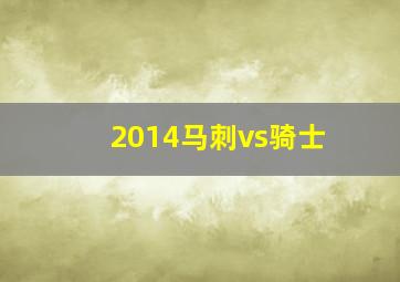 2014马刺vs骑士