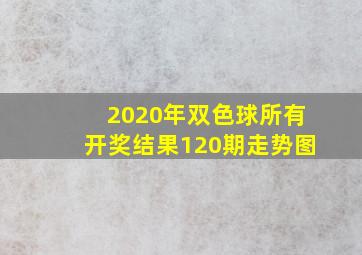 2020年双色球所有开奖结果120期走势图