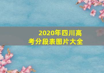 2020年四川高考分段表图片大全