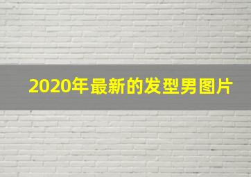 2020年最新的发型男图片