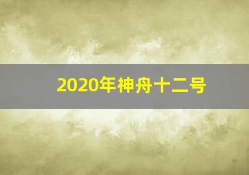 2020年神舟十二号