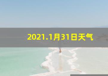 2021.1月31日天气