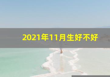 2021年11月生好不好