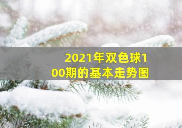 2021年双色球100期的基本走势图