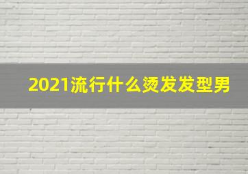 2021流行什么烫发发型男