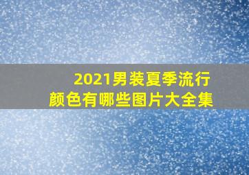 2021男装夏季流行颜色有哪些图片大全集