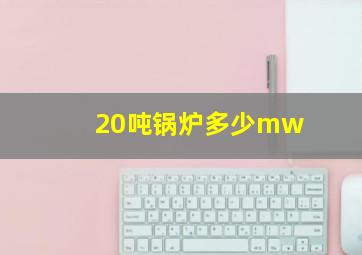 20吨锅炉多少mw