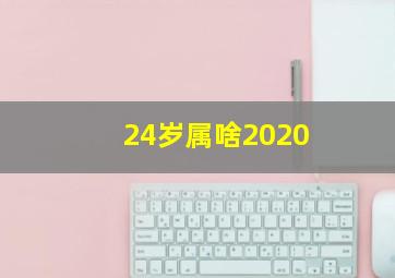 24岁属啥2020