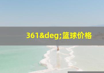 361°篮球价格