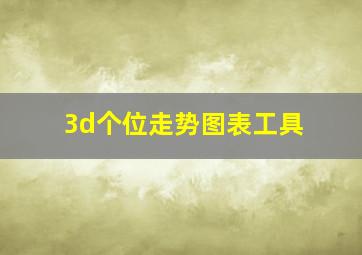 3d个位走势图表工具