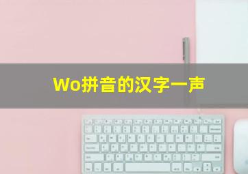 Wo拼音的汉字一声