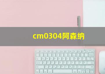 cm0304阿森纳