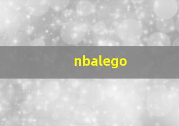 nbalego