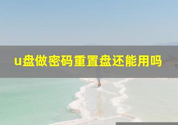 u盘做密码重置盘还能用吗