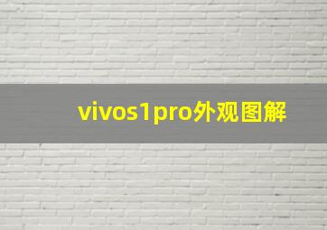 vivos1pro外观图解