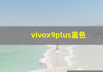 vivox9plus蓝色