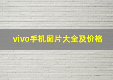 vivo手机图片大全及价格