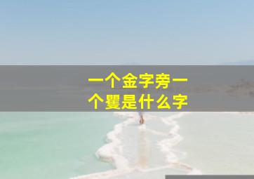 一个金字旁一个矍是什么字