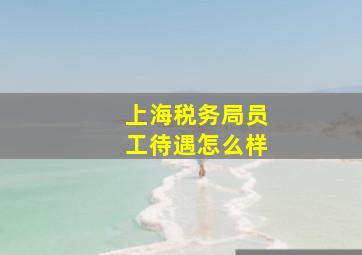 上海税务局员工待遇怎么样