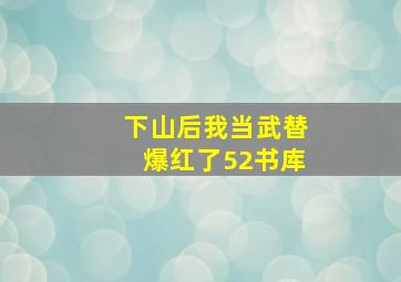 下山后我当武替爆红了52书库