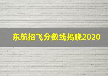 东航招飞分数线揭晓2020