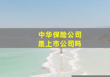 中华保险公司是上市公司吗