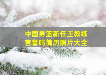 中国男篮新任主教练宫鲁鸣简历照片大全