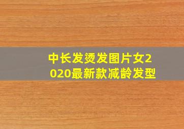 中长发烫发图片女2020最新款减龄发型