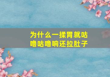 为什么一揉胃就咕噜咕噜响还拉肚子