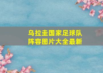 乌拉圭国家足球队阵容图片大全最新