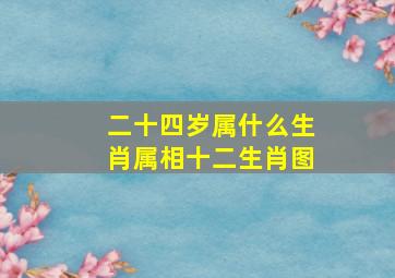 二十四岁属什么生肖属相十二生肖图