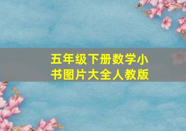 五年级下册数学小书图片大全人教版