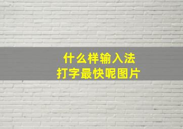 什么样输入法打字最快呢图片