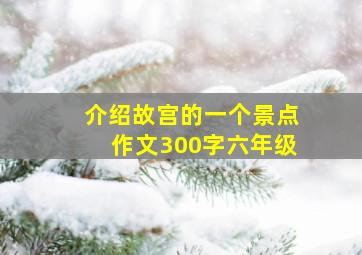 介绍故宫的一个景点作文300字六年级