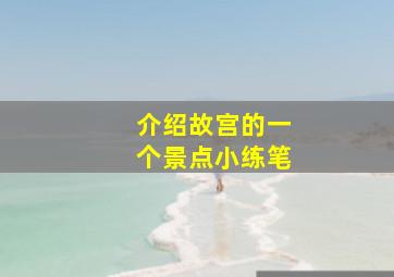 介绍故宫的一个景点小练笔