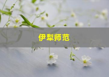 伊犁师范