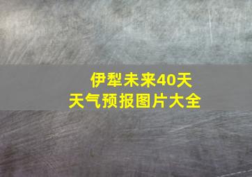 伊犁未来40天天气预报图片大全