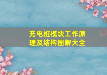 充电桩模块工作原理及结构图解大全