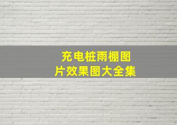 充电桩雨棚图片效果图大全集