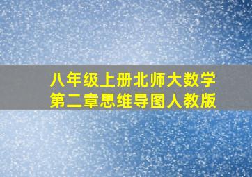 八年级上册北师大数学第二章思维导图人教版