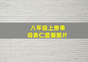 八年级上册单词表仁爱版图片