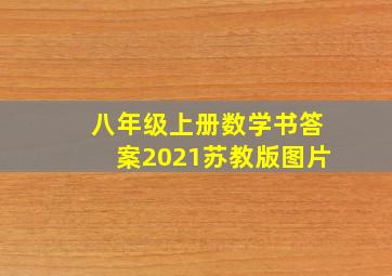 八年级上册数学书答案2021苏教版图片