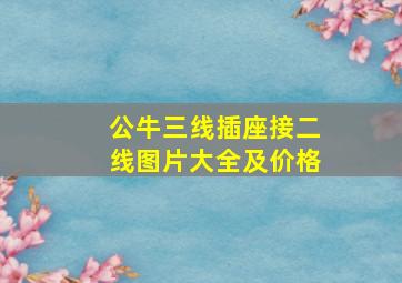 公牛三线插座接二线图片大全及价格