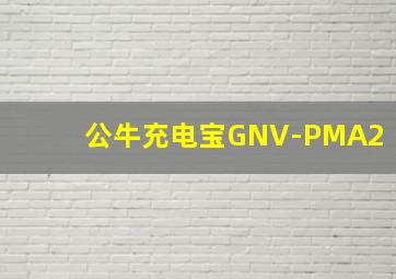 公牛充电宝GNV-PMA2