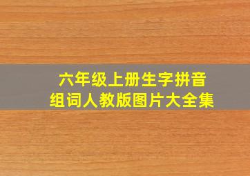 六年级上册生字拼音组词人教版图片大全集