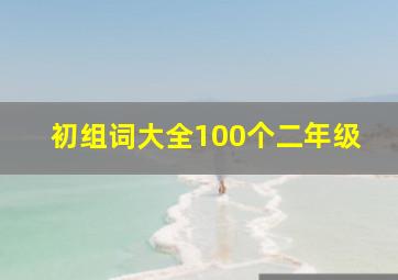 初组词大全100个二年级